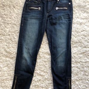True Religion Halle Skinny Jeans w/ Zippers